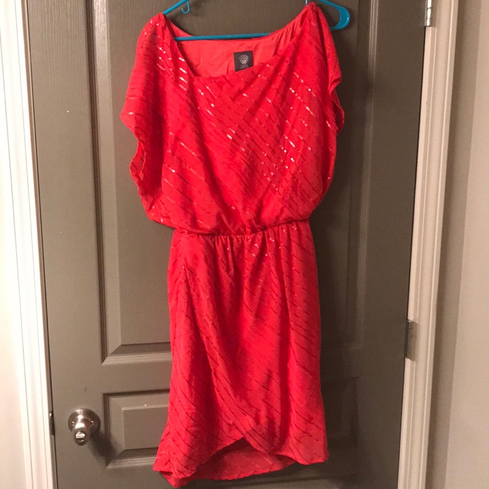Pink, embellished dress